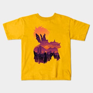 Cloud The Ex-Soldier Kids T-Shirt